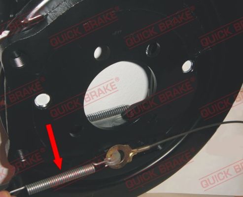 Levně Sada příslušenství, parkovací brzdové čelisti Quick Brake 105-0480