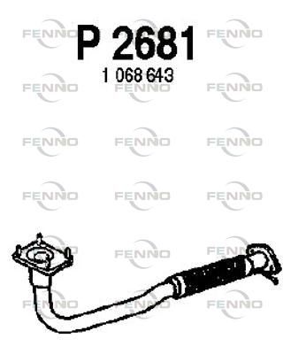 Rura wydechowa FENNO 1068643