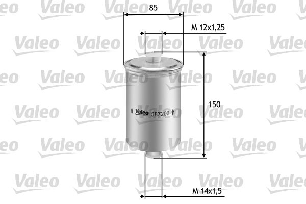 Palivový filter VALEO 587202