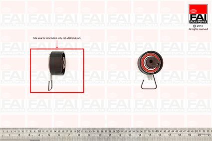 Rolka napinacza, pasek rozrządu FAI AUTOPARTS T9351