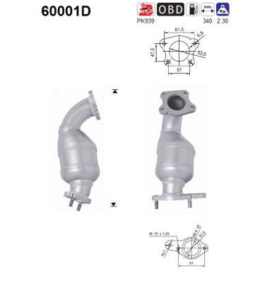 Katalizator AS 60001D