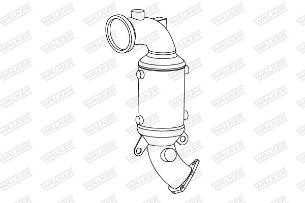 Katalizator WALKER 55491849