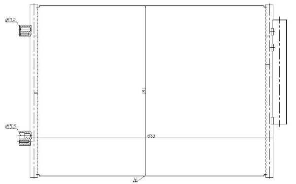 Condensator, climatizare MTR 13054502