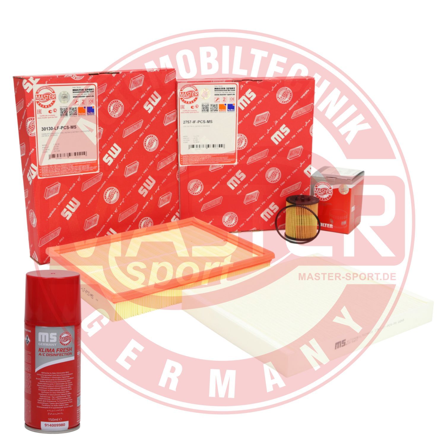 E-shop Filter - Sada MASTER-SPORT GERMANY 450001302P