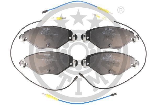 Zestaw klocków hamulcowych, hamulce tarczowe OPTIMAL BP-82804