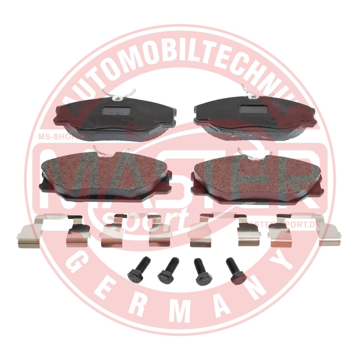 Zestaw klocków hamulcowych, hamulce tarczowe MASTER-SPORT GERMANY 13046028952N-SET-MS