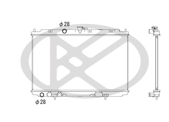 Radiator, racire motor KOYORAD PL021767