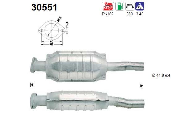 Katalizator AS 30551