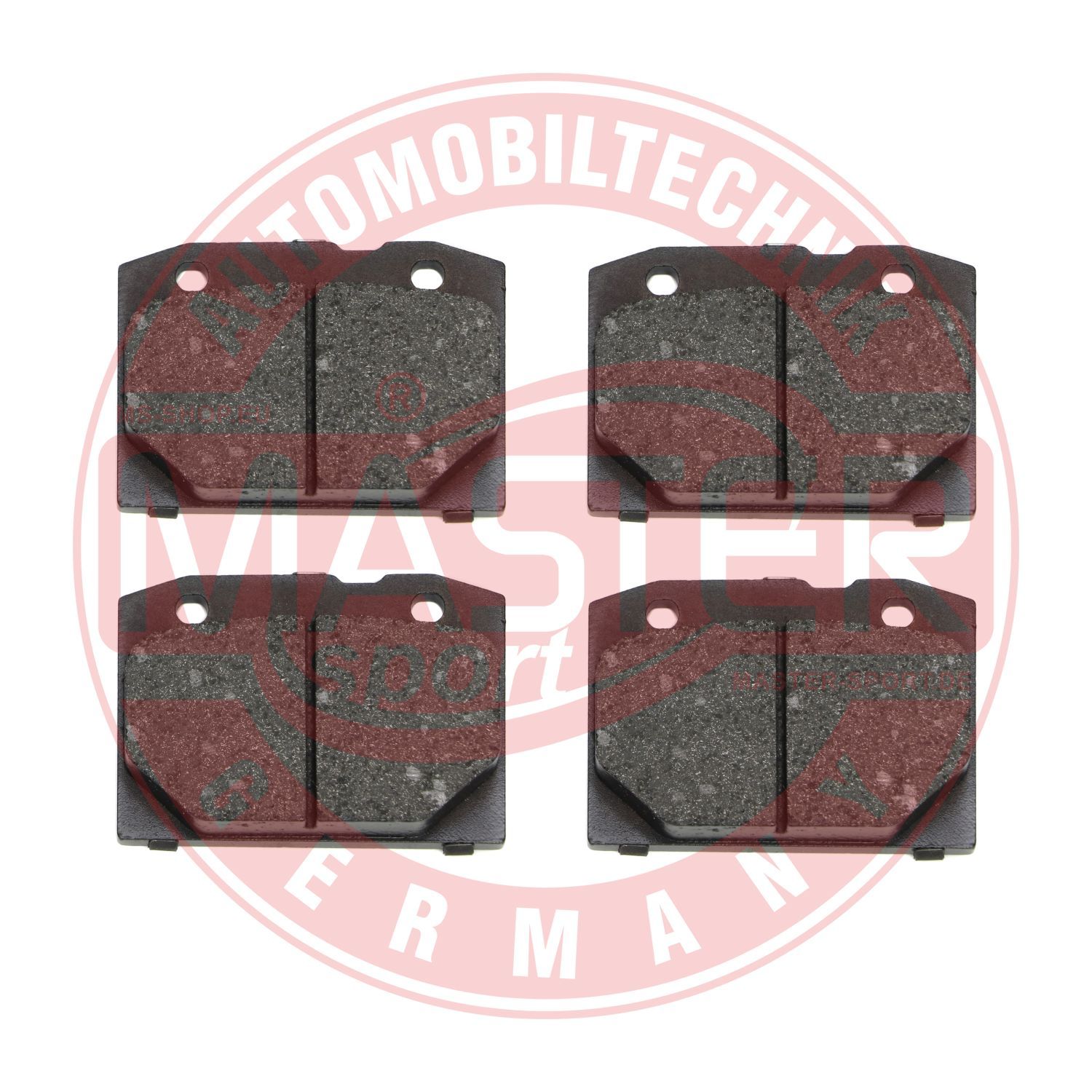 Zestaw klocków hamulcowych, hamulce tarczowe MASTER-SPORT GERMANY 13046029662N-SET-MS