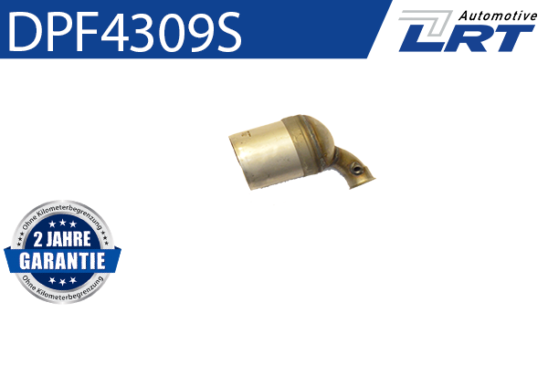 Filtr sadzy / filtr cząstek stałych, układ wydechowy LRT DPF4309S