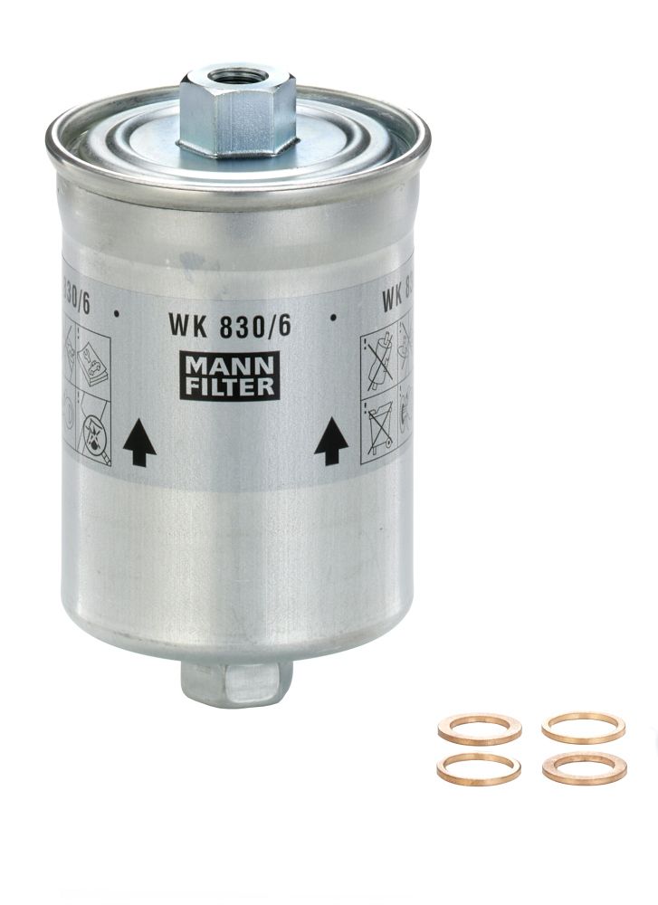 Palivový filter MANN-FILTER WK 830/6 x