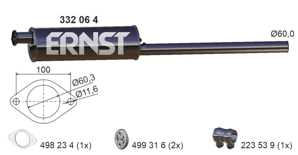 Toba esapamet intermediara ERNST 332064