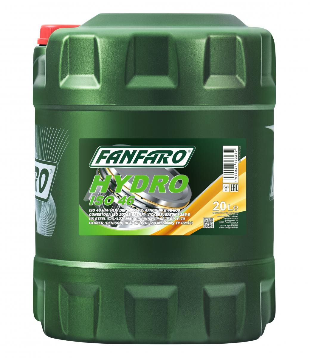 Hydraulický olej SCT - MANNOL FANFF2102-20