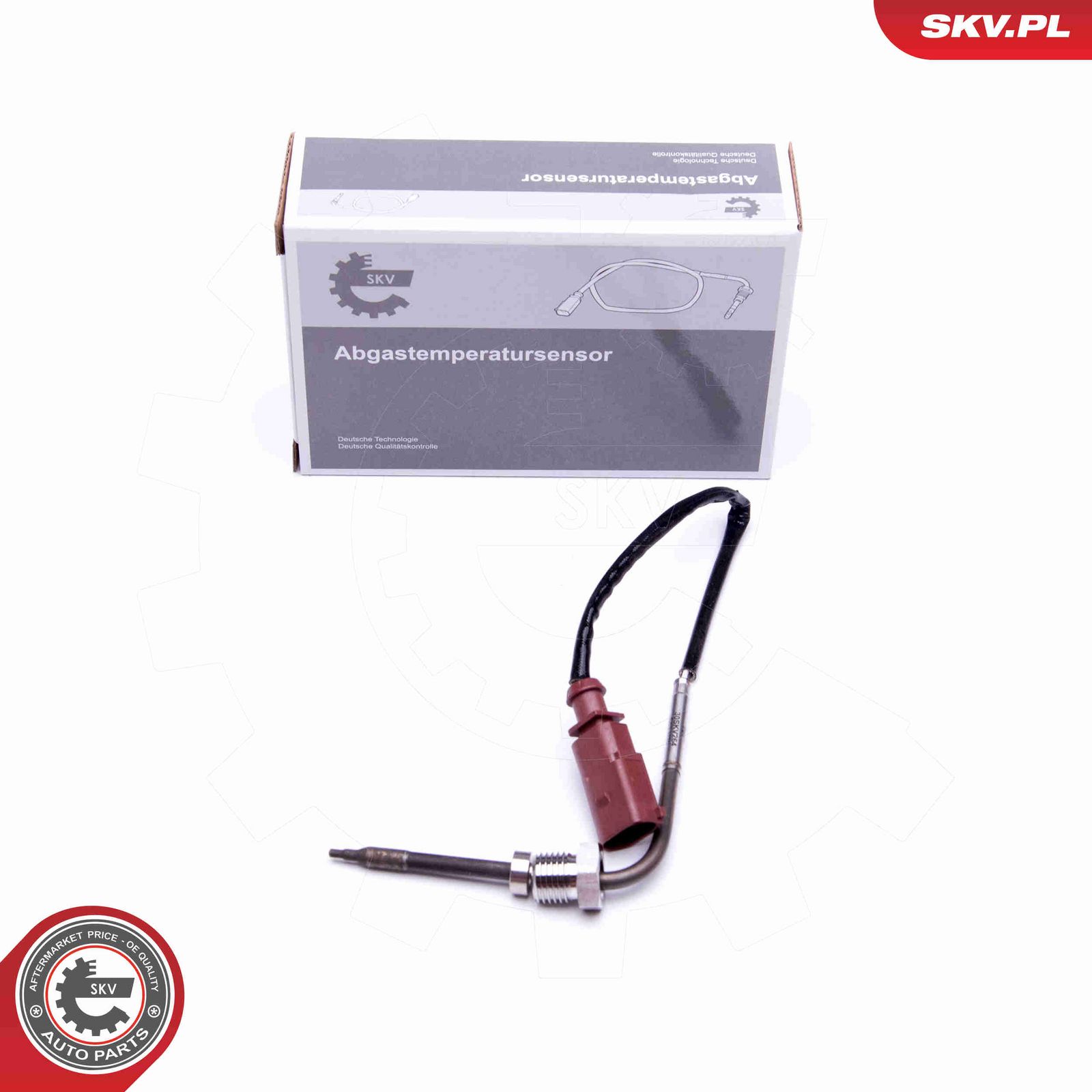 Датчик, температура выхлопных газов