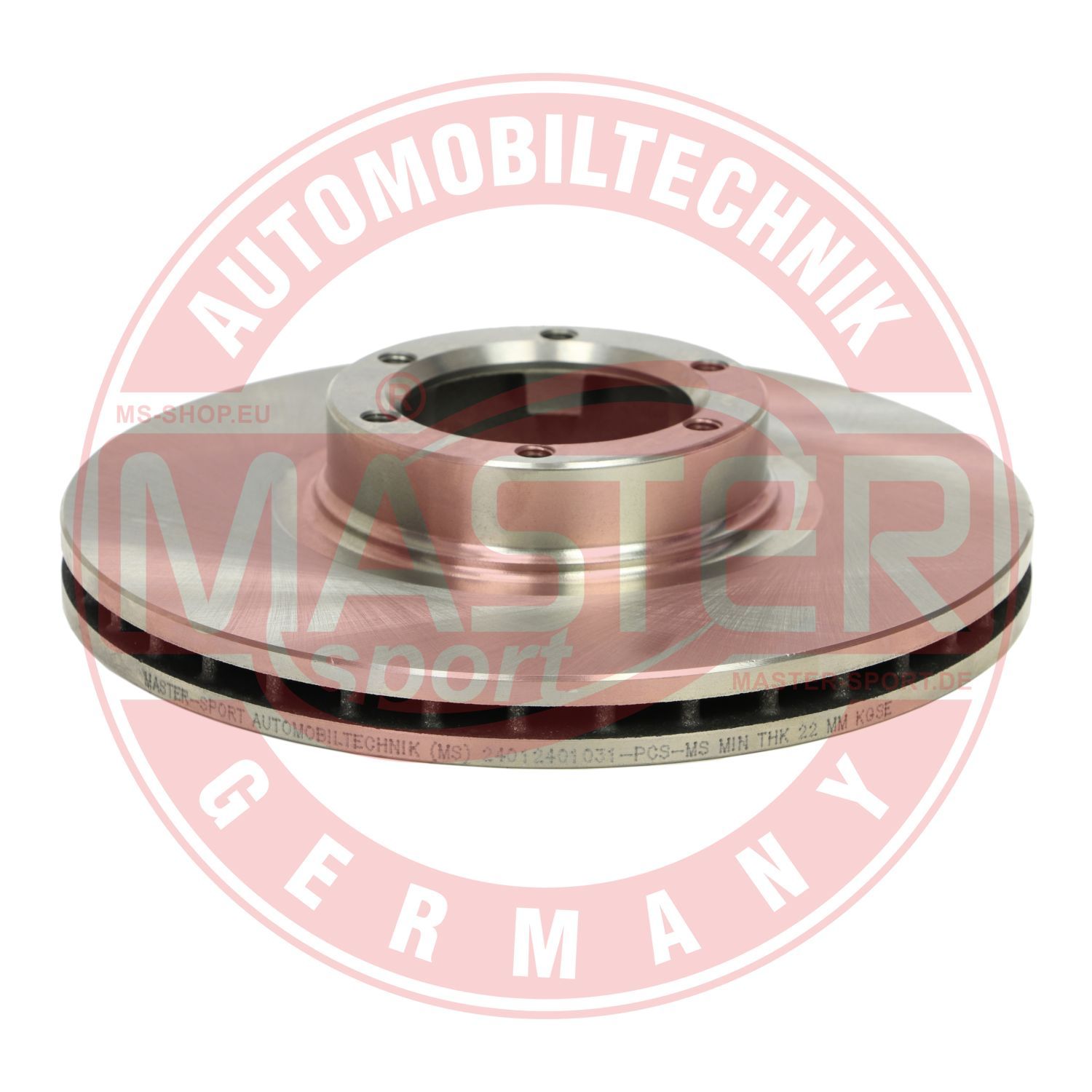 Tarcza hamulcowa MASTER-SPORT GERMANY 24012401031-PCS-MS