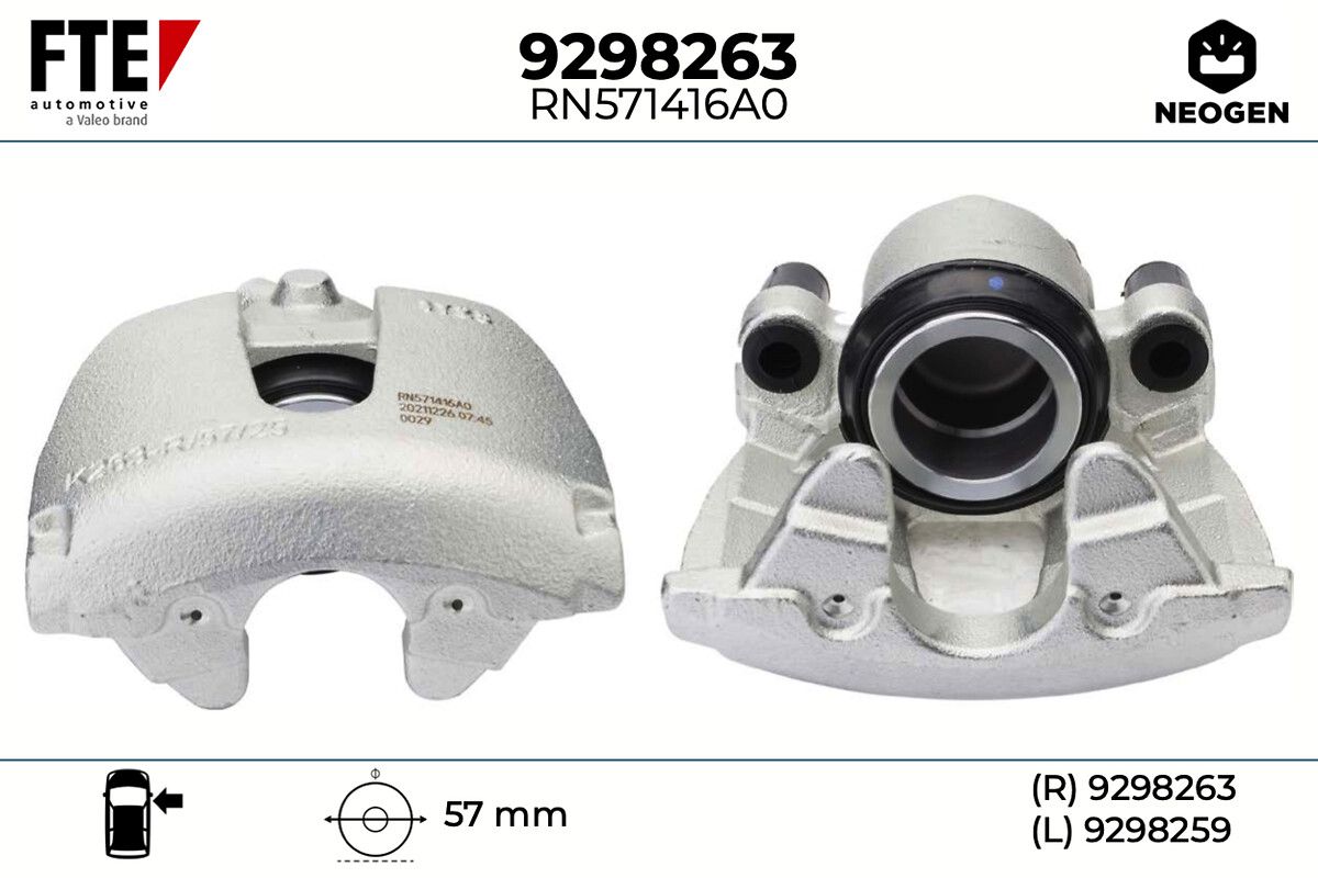 Etrier frana FTE NEOGEN 9298263