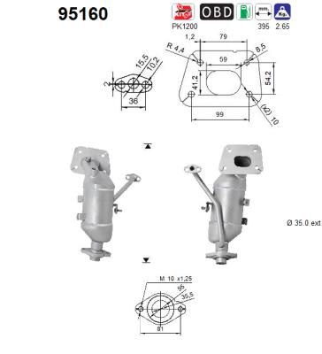 Katalizator AS 95160