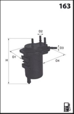 Filtre à carburant