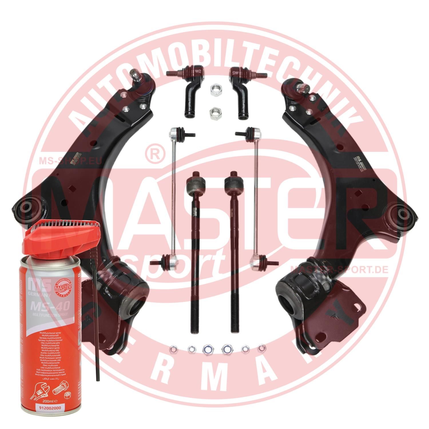 E-shop Sada ramien nápravy zavesenia kolies MASTER-SPORT GERMANY 37086-KIT-MSP