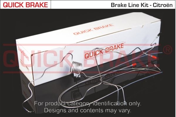 Zestaw przewodów hamulcowych QUICK BRAKE CI 154