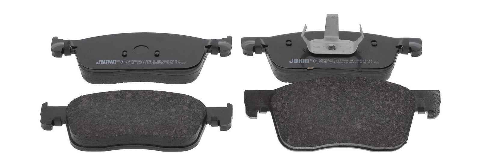 Комплект тормозных колодок, дисковый тормоз