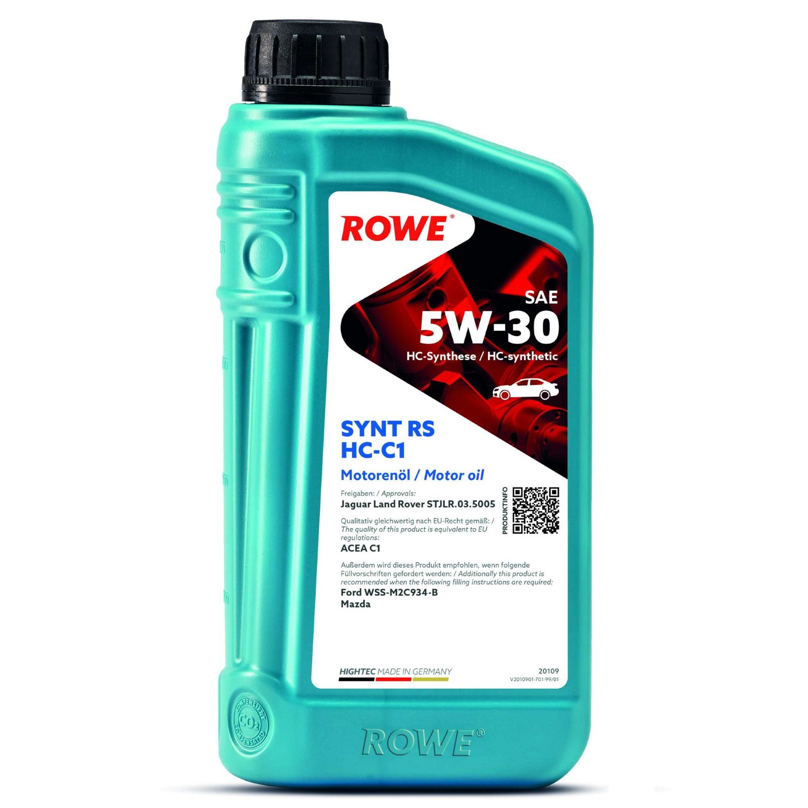 ulei de motor ROWE HIGHTEC SYNT RS SAE 5W-30 HC-C1 20109-0010-99