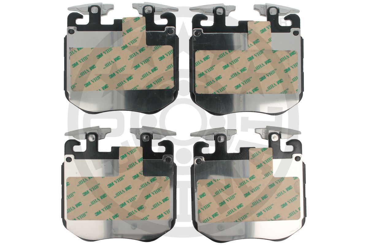 Zestaw klocków hamulcowych, hamulce tarczowe OPTIMAL BP-12818