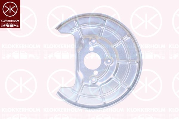 Panel rozbryzgiwujący, tarcza hamulcowa KLOKKERHOLM 5025870