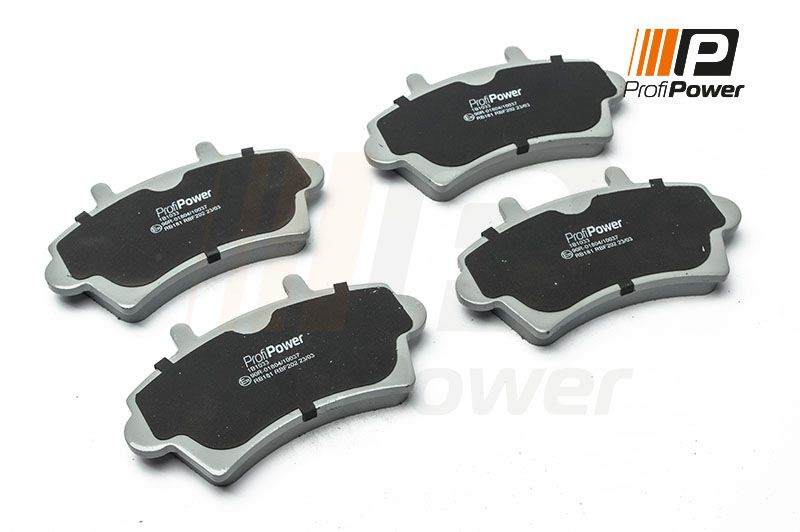 Levně Sada brzdových destiček, kotoučová brzda ProfiPower 1B1033