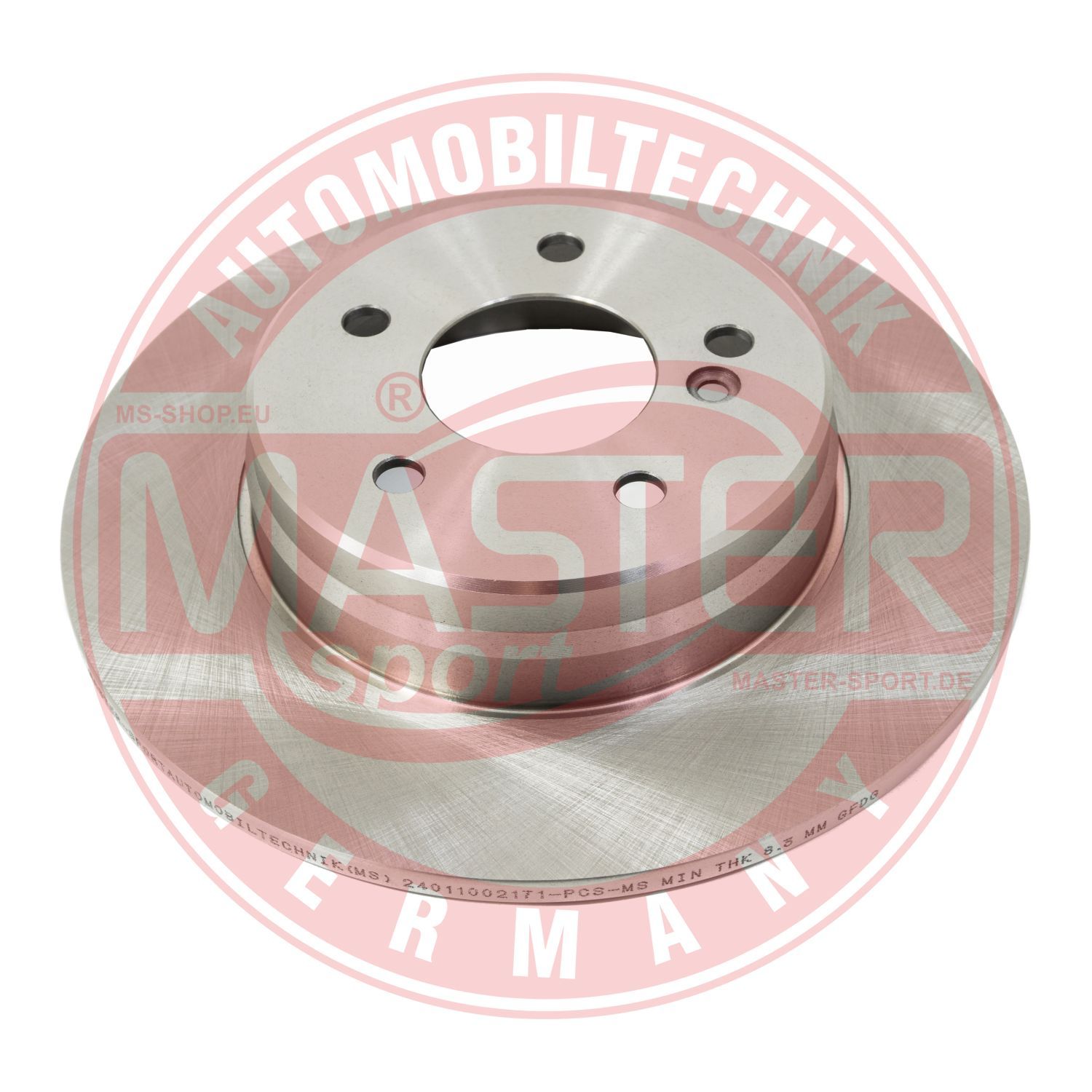 Tarcza hamulcowa MASTER-SPORT GERMANY 24011002171-PCS-MS