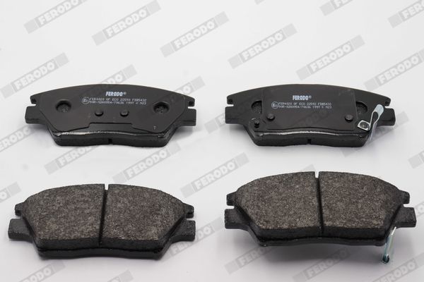 Zestaw klocków hamulcowych, hamulce tarczowe FERODO FDB5432