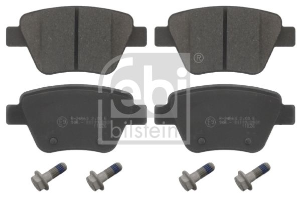 Zestaw klocków hamulcowych, hamulce tarczowe FEBI BILSTEIN 16797