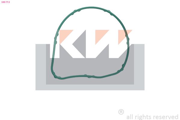 Uszczelka, termostat KW 590 713