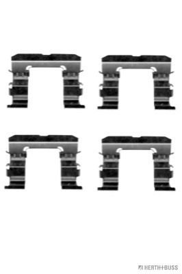 Set accesorii, placute frana HERTH+BUSS JAKOPARTS J3661029