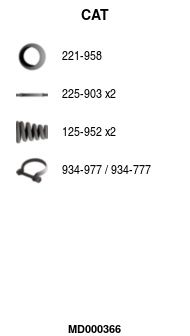 Katalizator FA1 MD000366