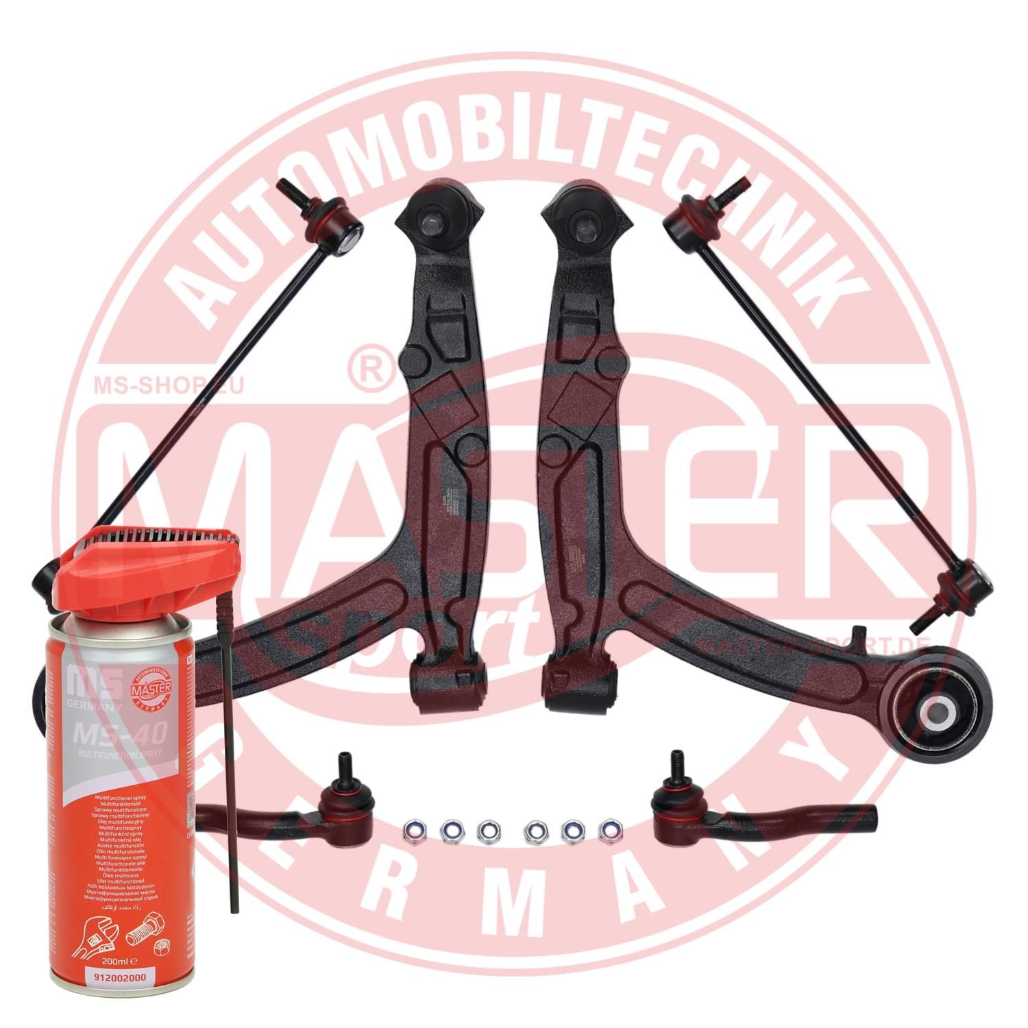 E-shop Sada ramien nápravy zavesenia kolies MASTER-SPORT GERMANY 36810-SET-MSP