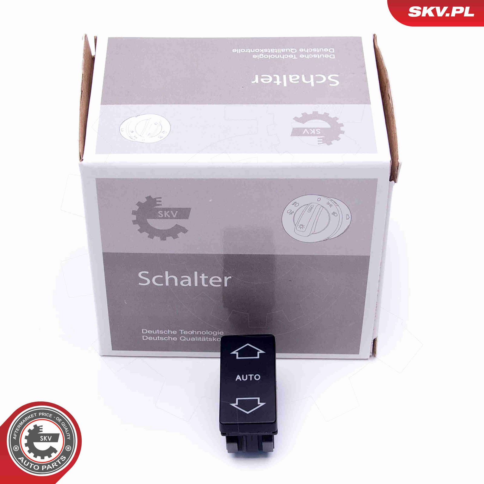 Выключатель, стеклолодъемник