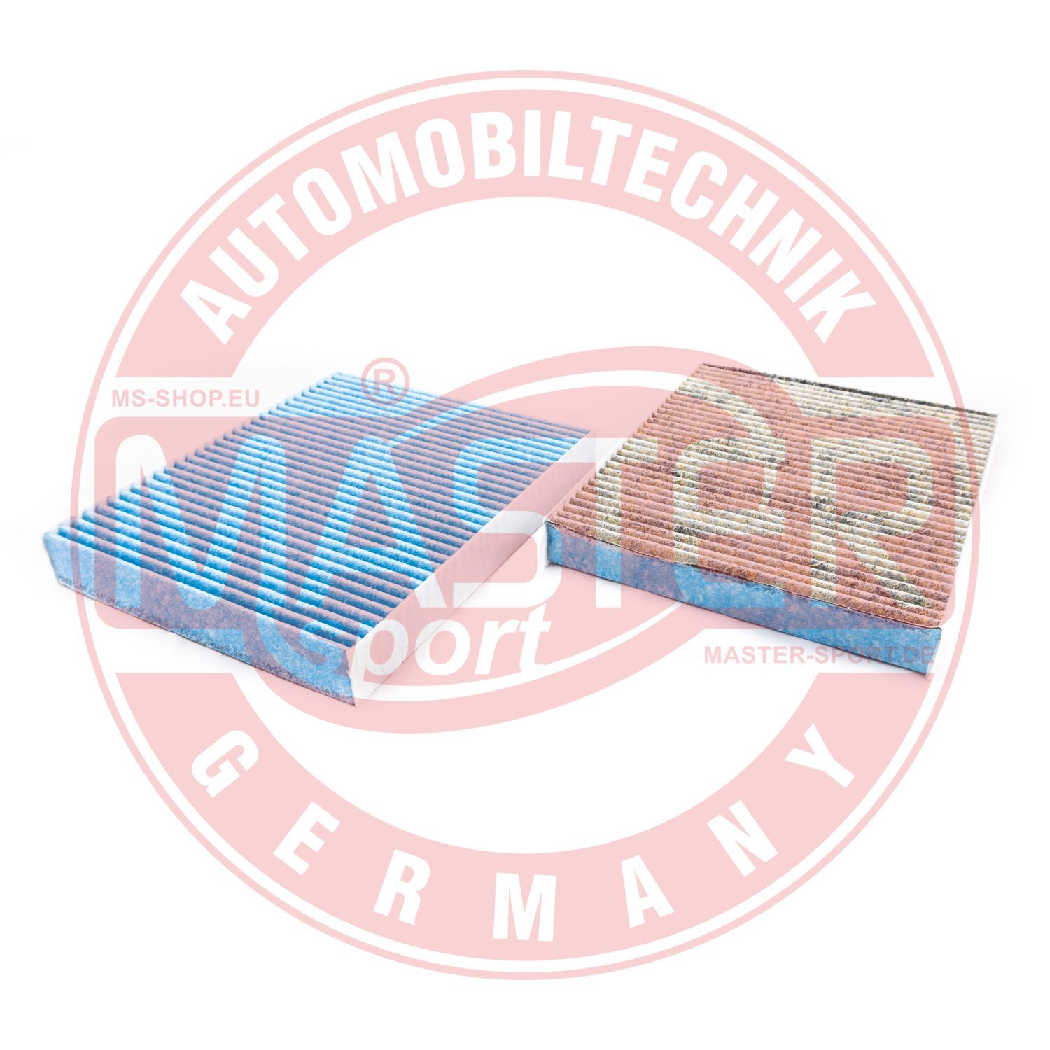 Filtr, wentylacja przestrzeni pasażerskiej MASTER-SPORT GERMANY 2533-2-IFB-SET-MS