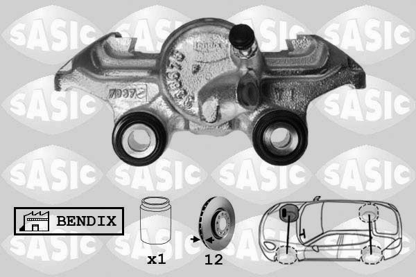 Zacisk hamulca SASIC SCA4033