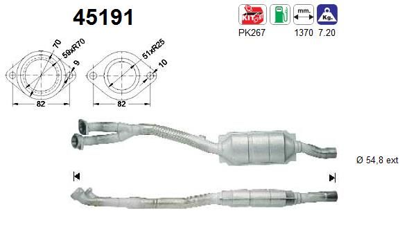 Katalizator AS 18301745010