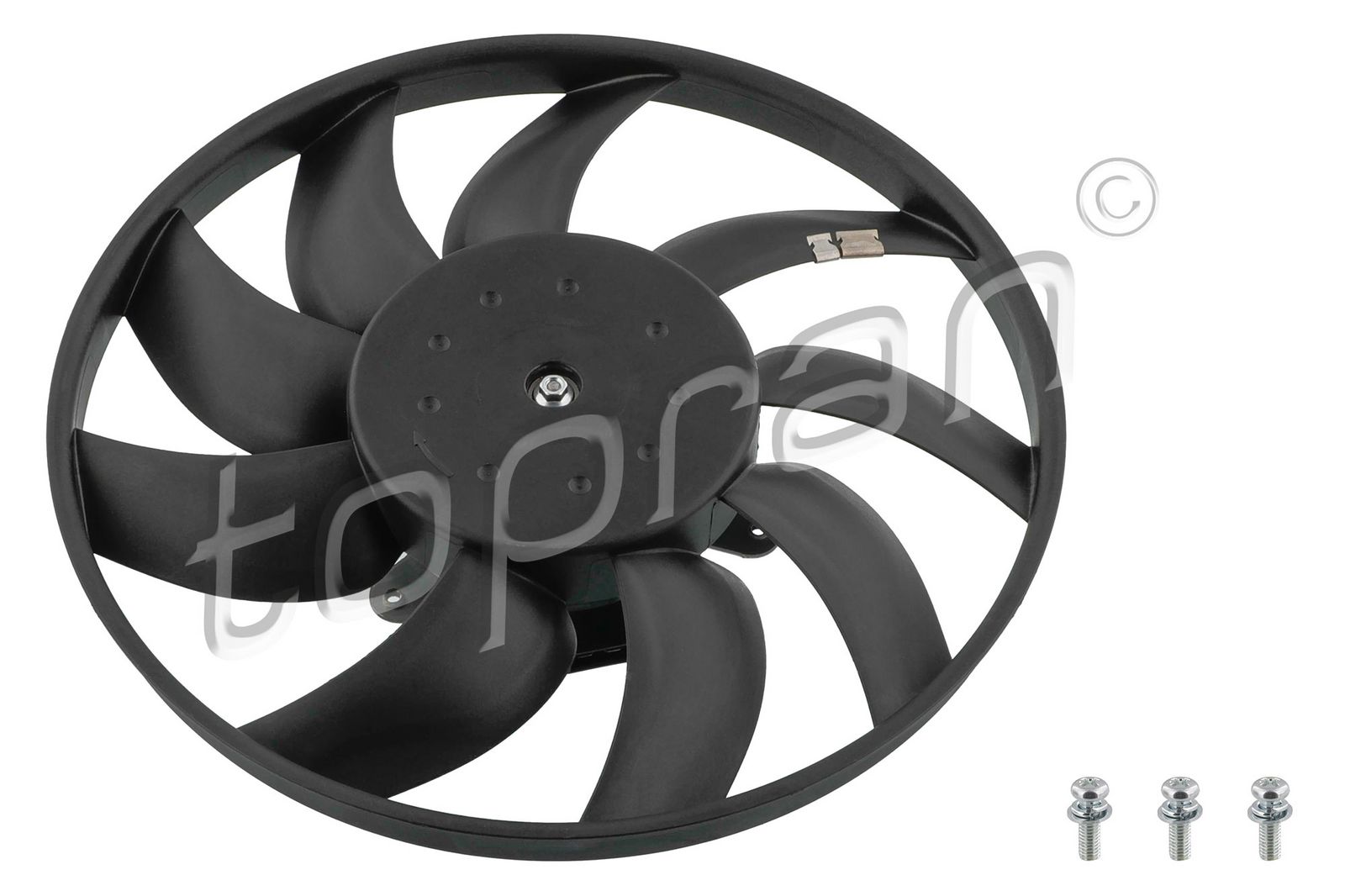 Ventilator, radiator TOPRAN 117 987