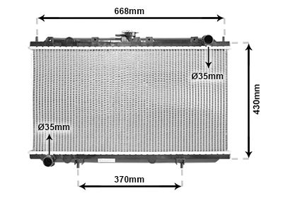 Radiateur, refroidissement du moteur