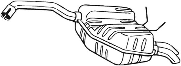 Tłumik końcowy KLOKKERHOLM 200-733