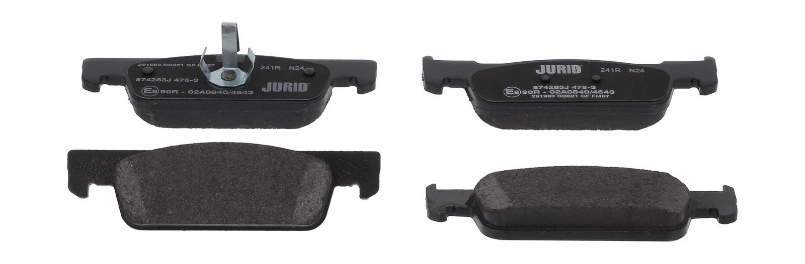 Комплект тормозных колодок, дисковый тормоз