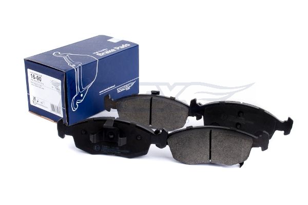 Levně Sada brzdových destiček, kotoučová brzda TOMEX Brakes 16-90