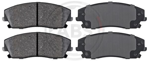 Zestaw klocków hamulcowych, hamulce tarczowe A.B.S. 37609