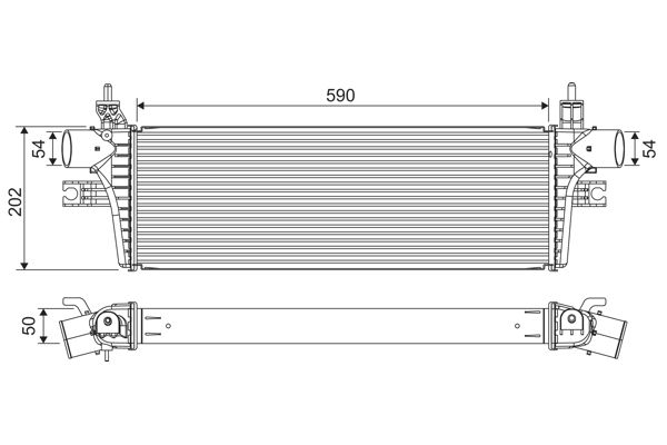 Kompressoriõhu radiaator