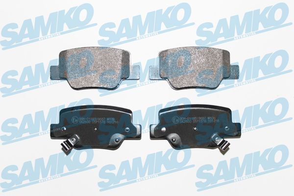 Sada brzdových destiček, kotoučová brzda SAMKO 5SP1576