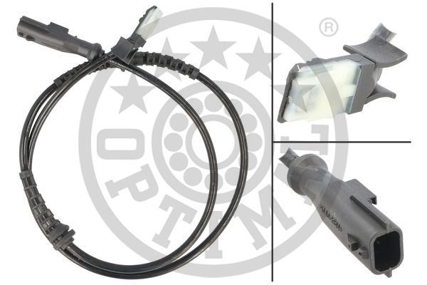Czujnik, prędkość obrotowa koła OPTIMAL 06-S543