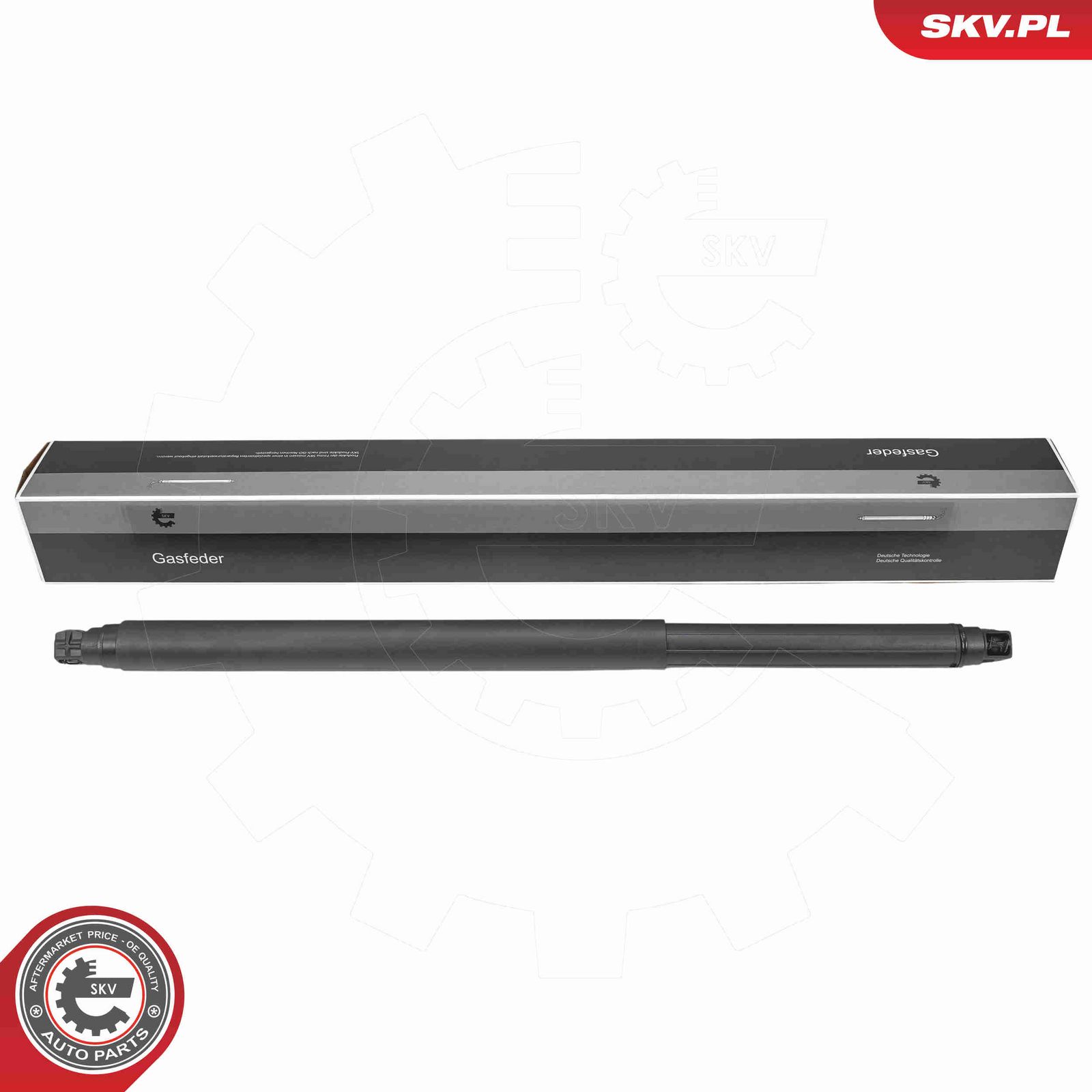 Газовая пружина, крышка багажник